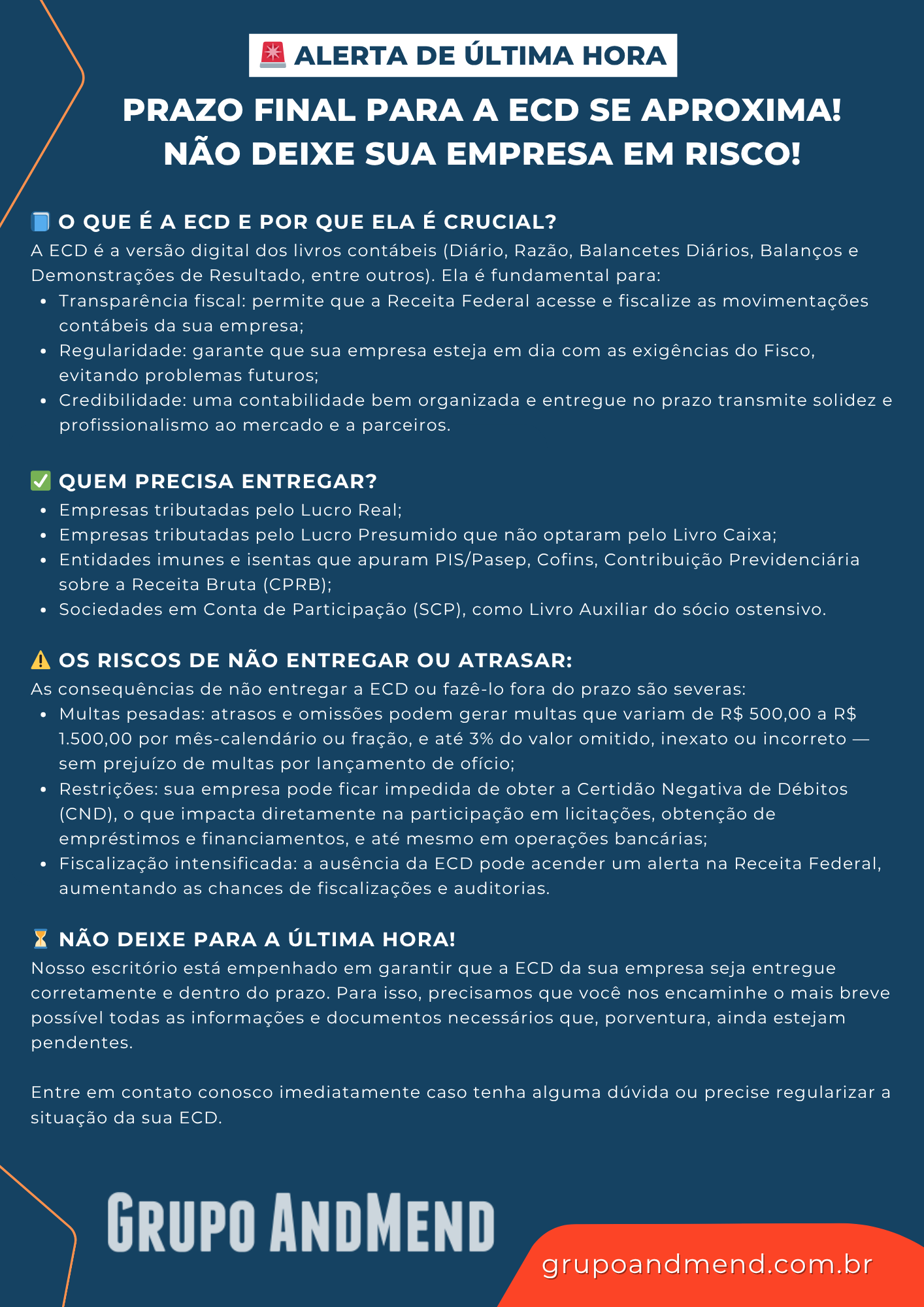 Cópia de Comunicado Importante Feriado Moderno Azul E Branco Post Para Instagram