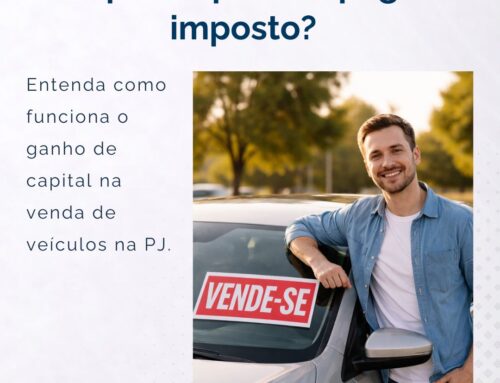 Venda de veículo pela empresa pode gerar imposto?